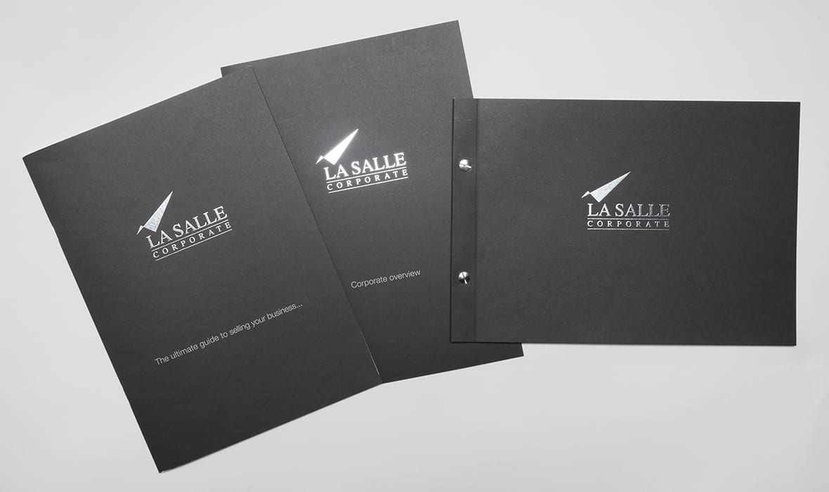 La Salle Corporate brochure spread