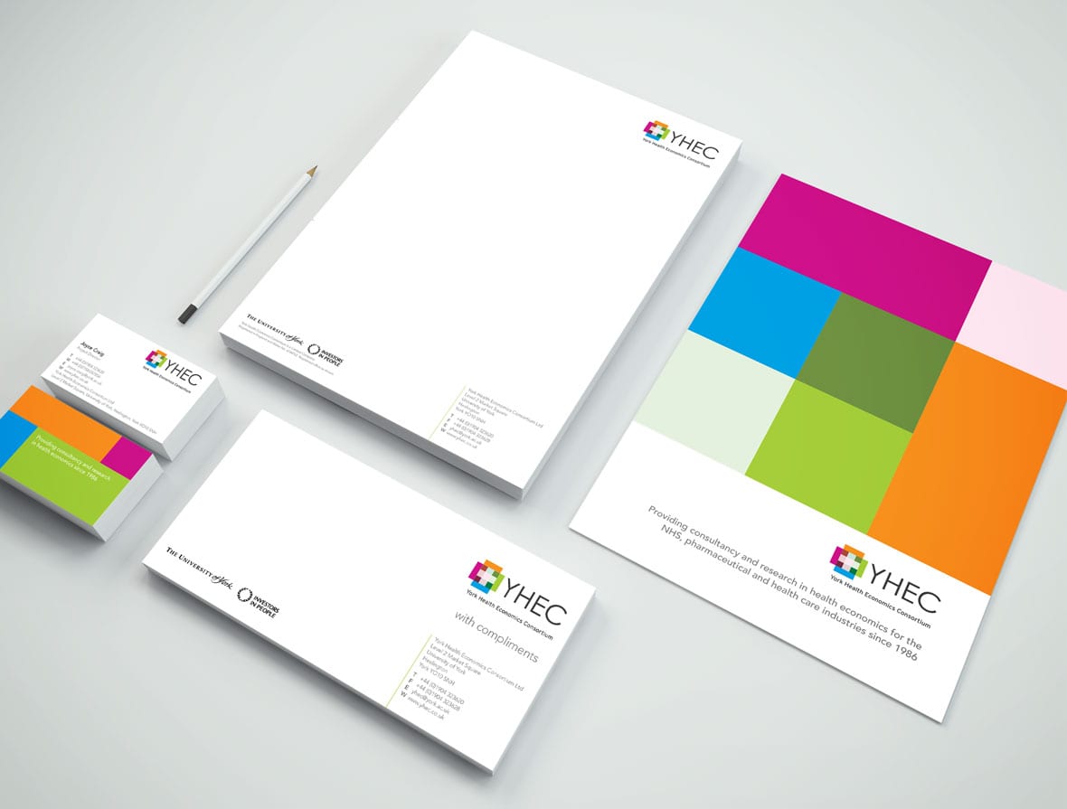 sales literature design and print for YHEC
